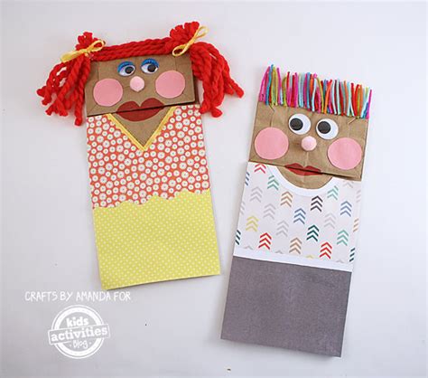 Classic Craft: Making Paper Bag Puppets