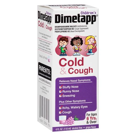 Dimetapp Children's Cold & Cough Liquid Grape | Walgreens