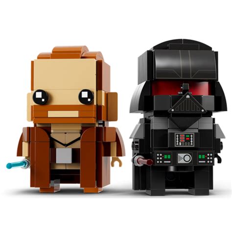 New Obi-Wan Kenobi Themed Obi-Wan Kenobi & Darth Vader Brickheadz Lego Set available now! | The ...