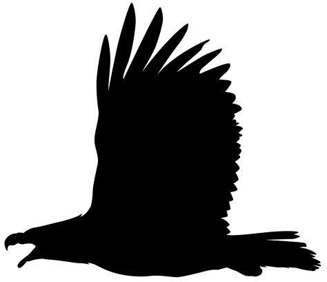 Bald Eagle Silhouette Clip art - Eagle Silhouette PNG Clip Art Image png download - 8000*6893 ...