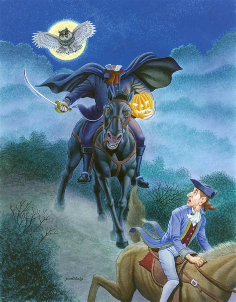 don ivan punchatz - the headless horseman and ichabod crane | Retro video games art, American ...