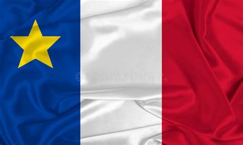 Acadian Flag stock image. Image of pride, proud, french - 100616957