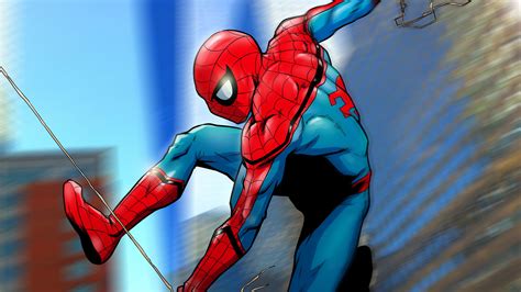 Spiderman ArtWork 4k superheroes wallpapers, spiderman wallpapers, hd ...