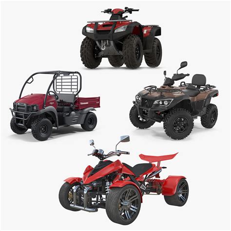 Atv wheelers 2 3D model - TurboSquid 1418763