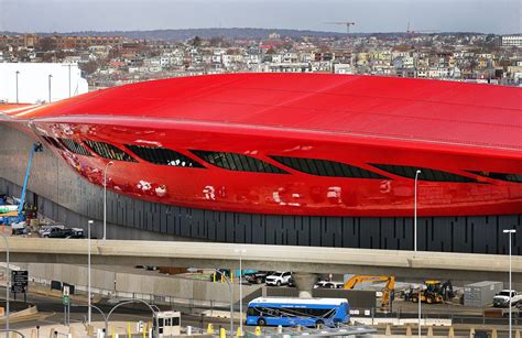 Logan’s Terminal E architect explains the new ‘Boston Red’ building and fourth-generation ...