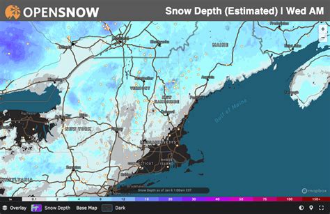 Dry for days | New England Daily Snow | Snow Forecast & Ski Report ...