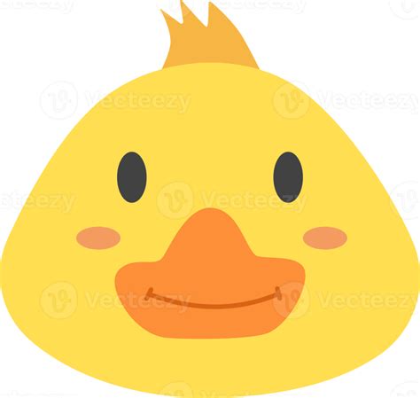 duck face, cartoon animal 20647469 PNG