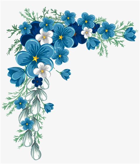 Flower Border PNG Images | PNG Cliparts Free Download on SeekPNG