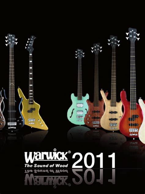 Warwick Catalogs - Guitar Compare - Warwick Price lists