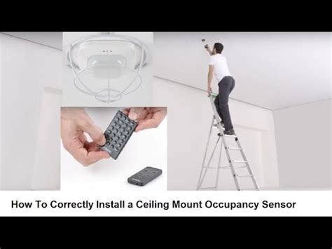 Wireless Occupancy Sensor Ceiling Mounted