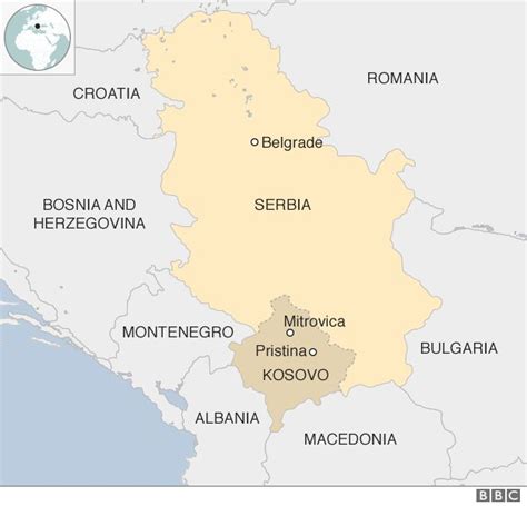 Serbia-Kosovo train row escalates to military threat - BBC News