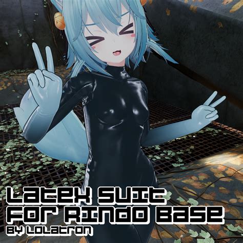 Latex Suit for Rindo Base for VRChat and ChilloutVR Avatar Asset