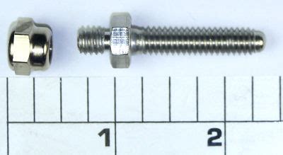 34C-50T Screw with Nut, for Rod Clamp (uses 2)