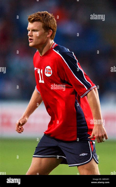 Soccer - International Friendly - Norway v Scotland. John Arne Riise ...