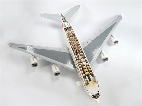 Take your seat on this enormous LEGO Emirates Airbus A380 that took more than ten months to ...