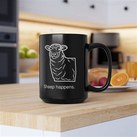 Sheep Mug Sheep Gifts Sheep Coffee Mug Black Sheep Funny - Etsy