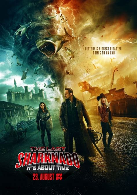 "Sharknado": Termin und Poster zum abschließenden Teil - Mit "Sharknado ...