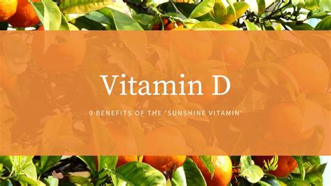 Vitamin D: 9 Benefits of the 'Sunshine Vitamin' and Healthier Ways to ...