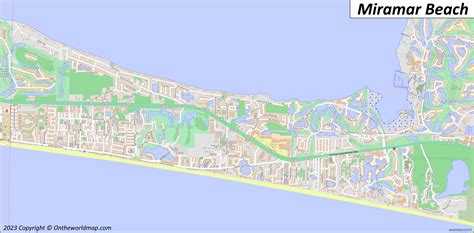 Miramar Beach Map | Florida, U.S. | Discover Miramar Beach with Detailed Maps