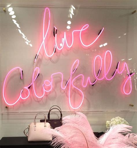 'Live Colorfully' Neon... Best advice ever :-) | Neon quotes, Neon signs, Neon light signs