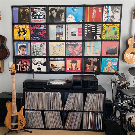 12" Vinyl Record Display Frame - LP Wall Storage - Record Roots