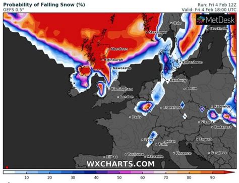 UK snow MAPPED: Britain to freeze as snow hits - is your area at risk ...