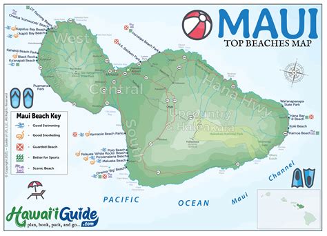 Makena Beach Maui Map - Beulah Sallyann