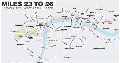 London Marathon Route Maps - MyLondon