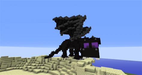 Ender Dragon Statue Minecraft Map