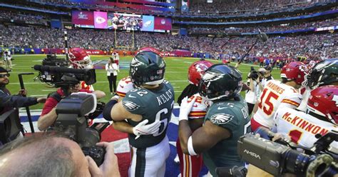 Kelce brothers are emotional for one another after the Super Bowl