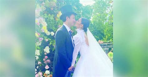 Lovi Poe marries fiance Monty Blencowe in UK