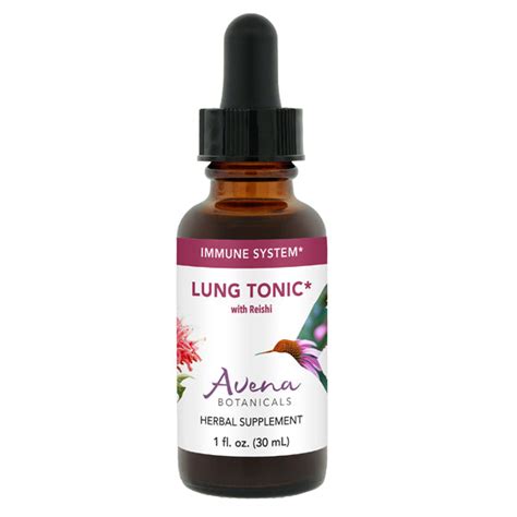 Lung Tonic - Avena Botanicals