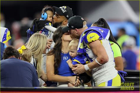 These Photos of Cooper Kupp at Super Bowl 2022 with His Wife & Kids Are So, So Cute!: Photo ...