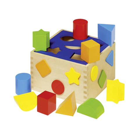 Shape Sorter Toys In Four Colours And Designs By Oskar & Catie