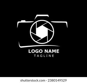 Photography Logo Design Vector Black White Stock Vector (Royalty Free) 2380149529 | Shutterstock