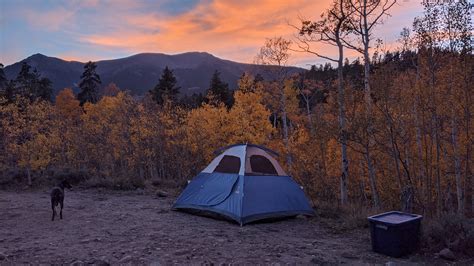 Probably the last camp for my season, but fall Colorado never ...