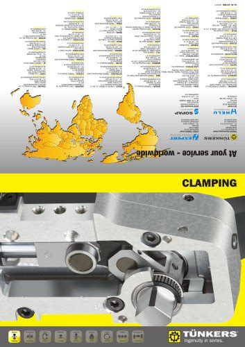 CLAMPING - TÜNKERS - PDF Catalogs | Technical Documentation | Brochure