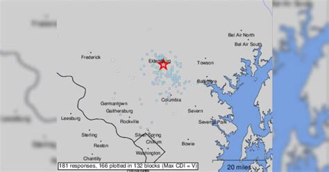 Small Earthquake Reported in Central Maryland - Montgomery Community Media