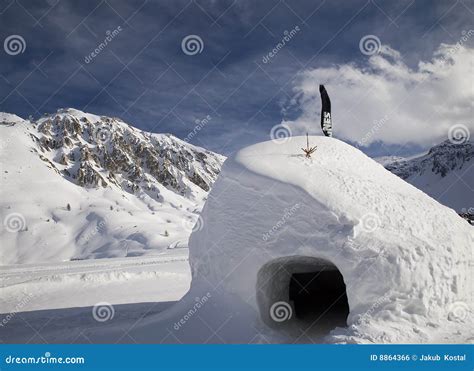 Ski resort Tignes stock photo. Image of blue, journey - 8864366