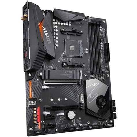 GIGABYTE X570 AORUS Elite Wi-Fi (AMD Ryzen Dual Band Wi-Fi/Front USB ...