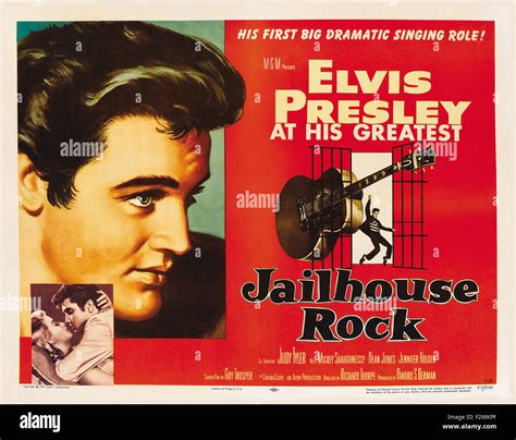 Jailhouse rock movie poster hi-res stock photography and images - Alamy