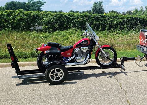 Stinger Folding Trailer XL 112 – Single Motorcycle Trailer