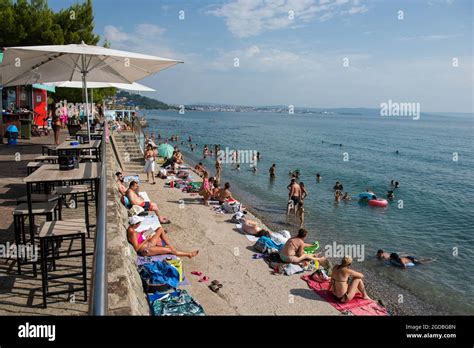 Barcola beach hi-res stock photography and images - Alamy