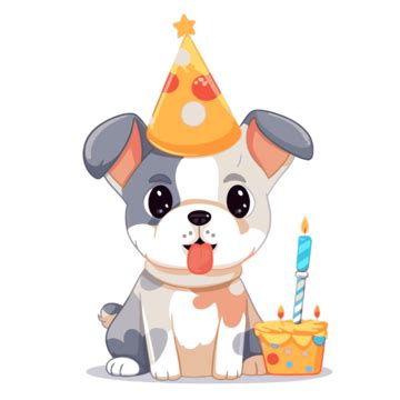 Puppy Dog Birthday Clipart