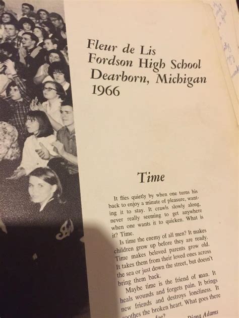 Fordson High School Yearbook 1966 Dearborn Michigan | #1898891192