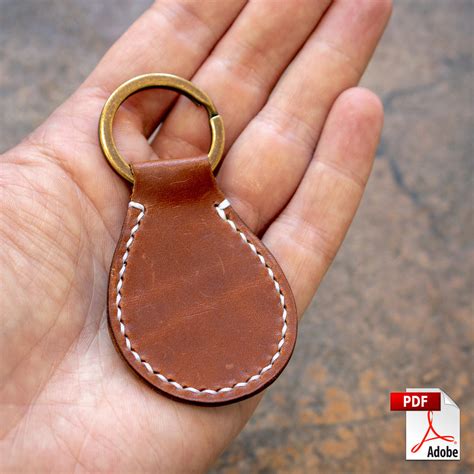 Classic Leather Key Fob PDF Template – MAKESUPPLY