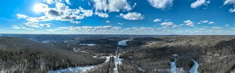 Bird's eye view of Ski Sundown