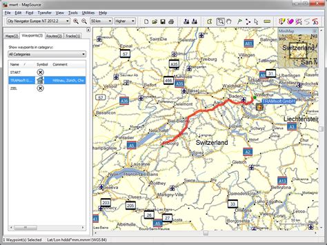 TRAMsoft GmbH - GARMIN MapSource (english)