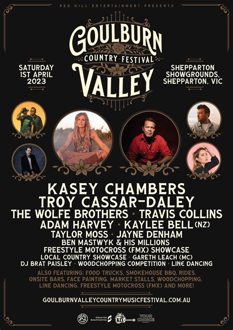 Buy Goulburn Valley Country Music Festival 2023 tickets, VIC 2023 | Moshtix