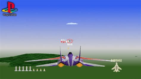 Air Combat (PS1 Gameplay) - YouTube